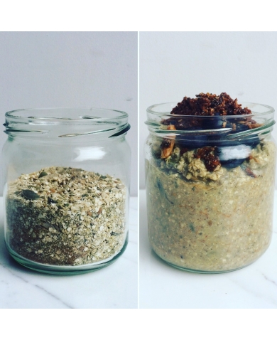 ‘On the Go’ Protein Porridge Jar