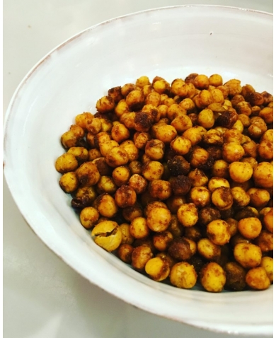  Roasted Spicy Chickpeas
